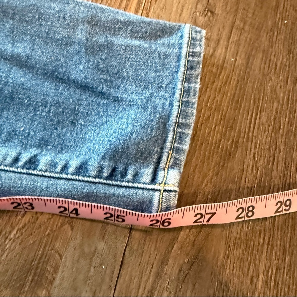 GAP Women's Blue Distressed Skinny Jeans - Picture 3 of 6